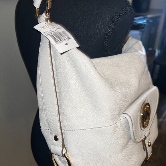 MICHAEL KORS WHITE OFF WHITE SHOULDER BAG NEW 🔥 - Picture 3 of 6